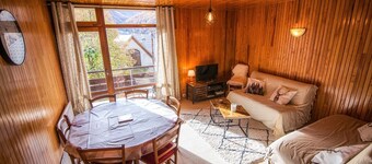 Les Tilleuls 24 - balcon vue montagne