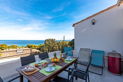 Villa Bollaccia - Vue mer avec piscine