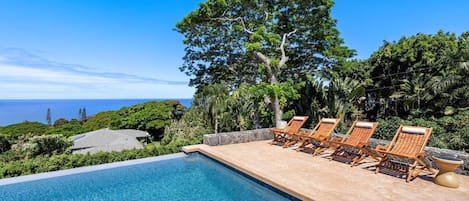 Una piscina climatizada