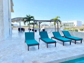 Comfort Condo | Terrace/patio - Condo Marina P (Mazatlán)
