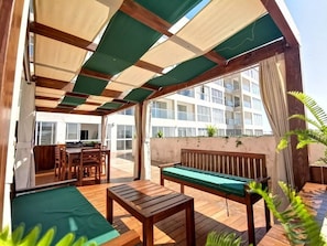 Comfort Condo | Terrace/patio - Condo Marina P (Mazatlán)