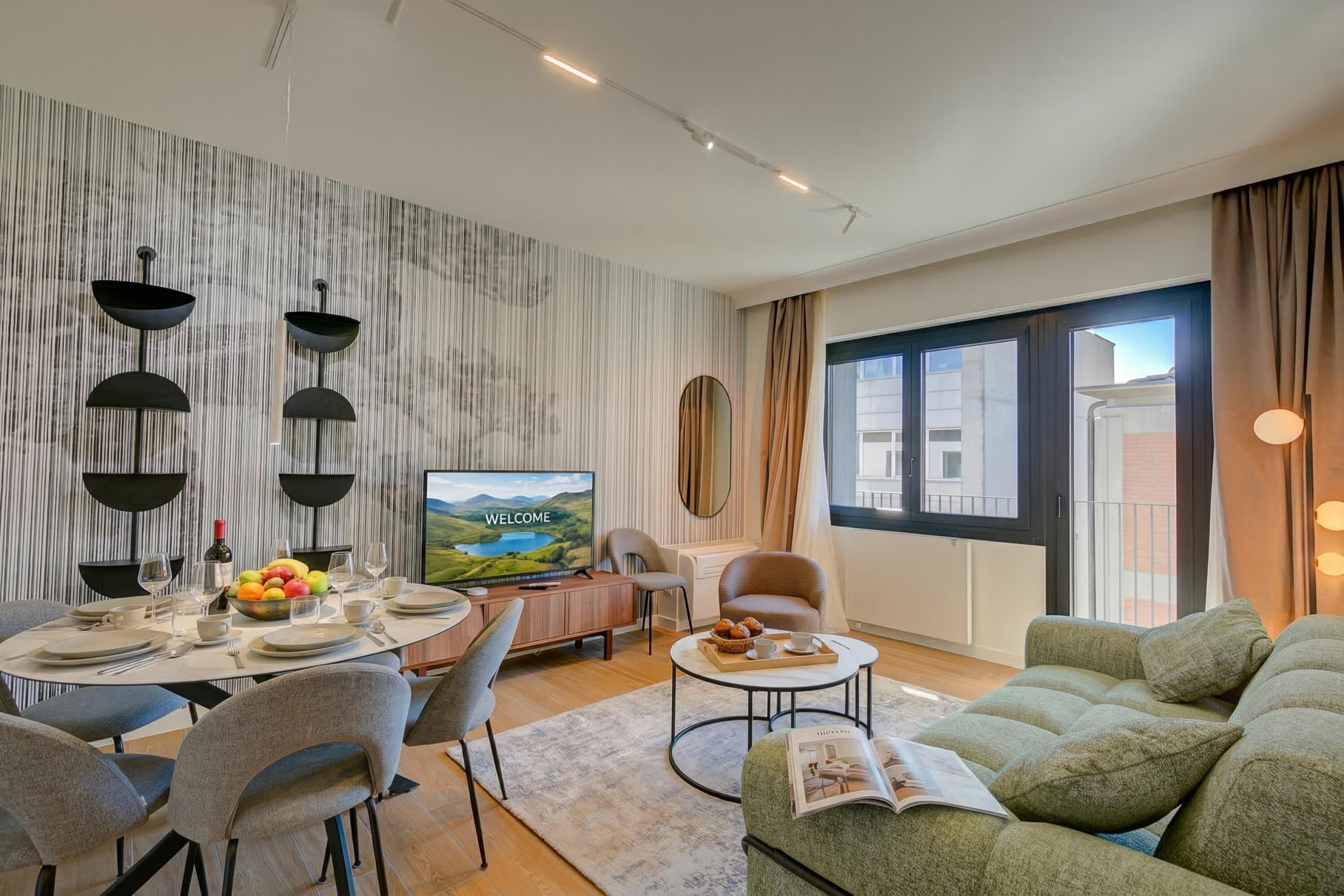 Family Apartment, Multiple Bedrooms, 2 Bathrooms (Boutique Apartment 10) | Living area