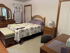 1 chambre, bureau, Wi-Fi, draps fournis