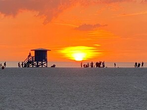 Tæt på stranden