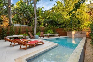Una piscina climatizada