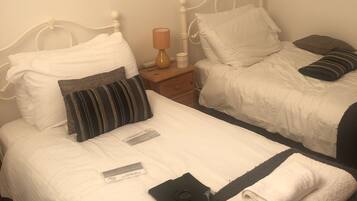 2 bedrooms, iron/ironing board, travel crib, free WiFi