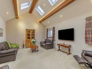 Fireplace - Clarion Lodge Cottage Ilkley (Menston, near Ilkley)