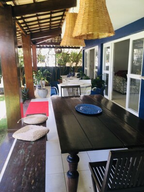 Opções para refeição ao ar livre