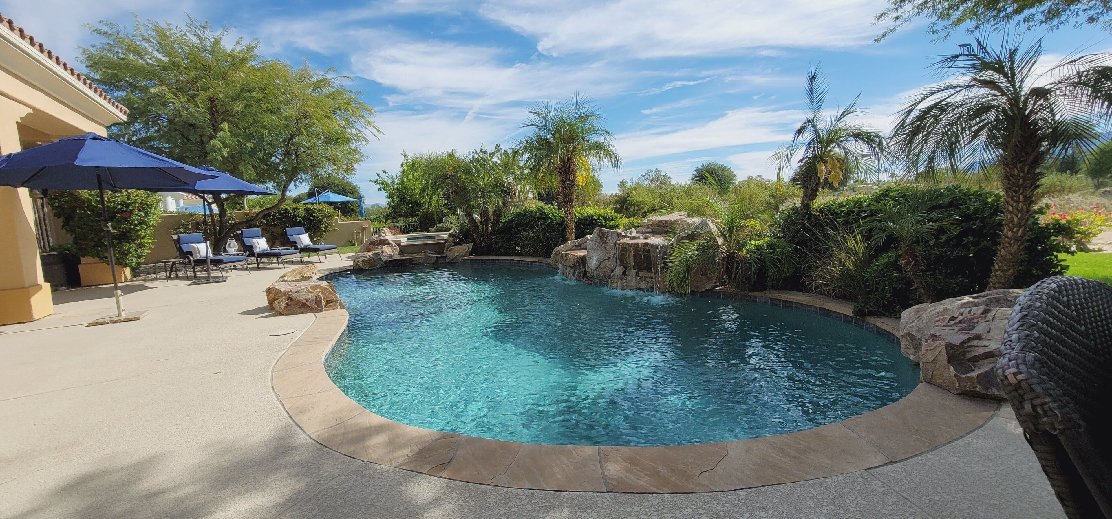Una piscina climatizada