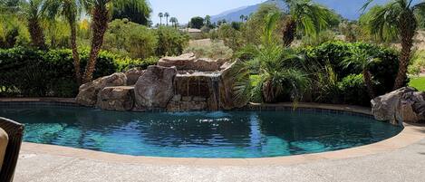 Una piscina climatizada
