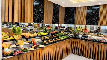 Petit déjeuner buffet compris tous les jours