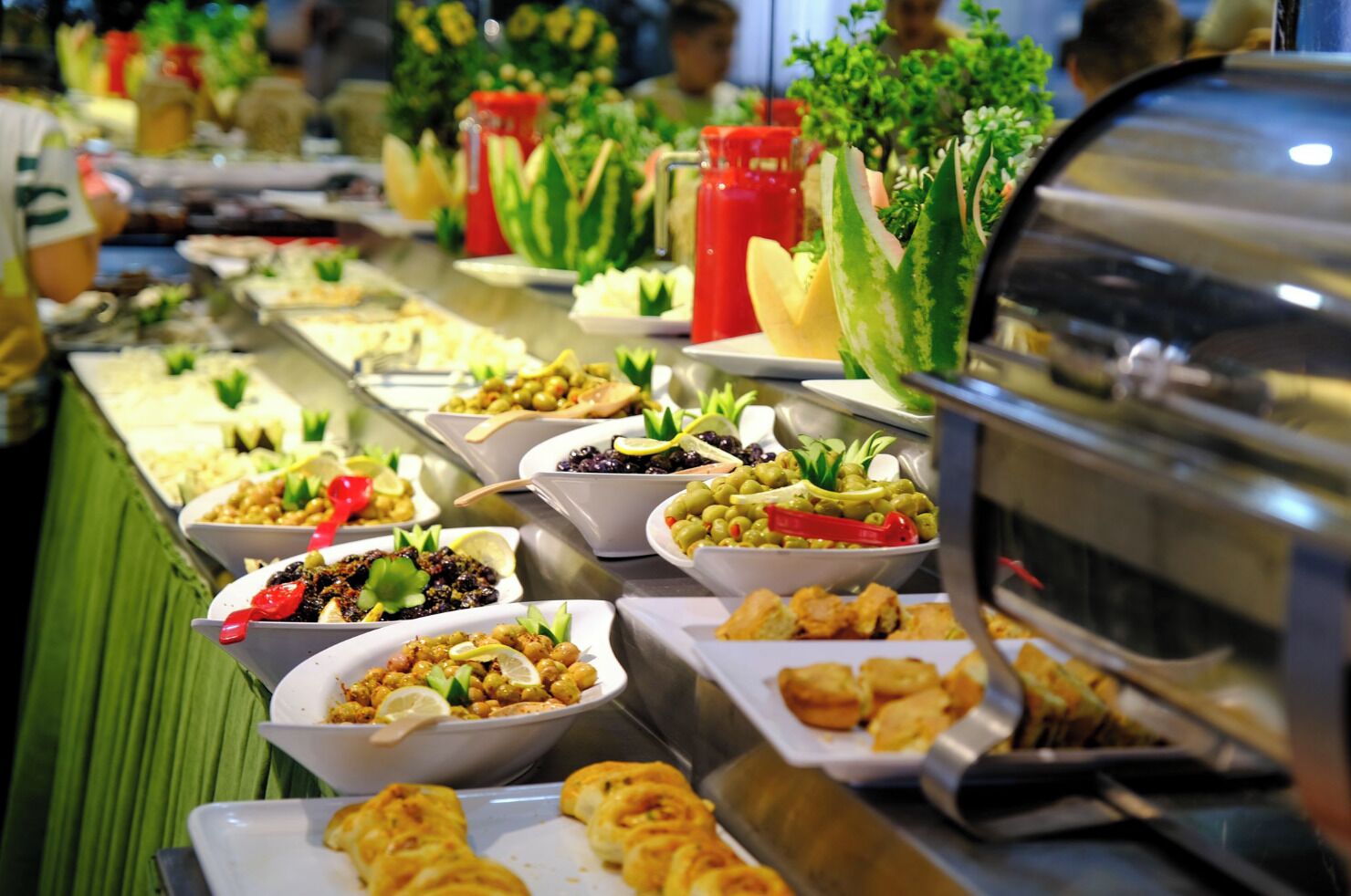 Desayuno buffet incluido todos los días 
