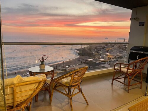 𝐃𝐄𝐏𝐀 𝐂𝐎𝐍 𝐄𝐒𝐏𝐄𝐂𝐓𝐀𝐂𝐔𝐋𝐀𝐑 𝐕𝐈𝐒𝐓𝐀 𝐀𝐋 𝐌𝐀𝐑🌅 Punta Hermosa 