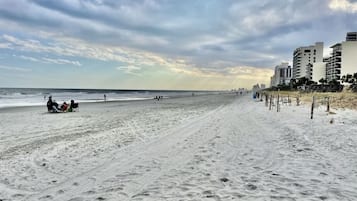 On the beach