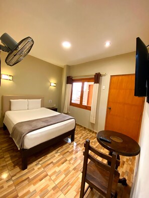 Wifi gratis y ropa de cama