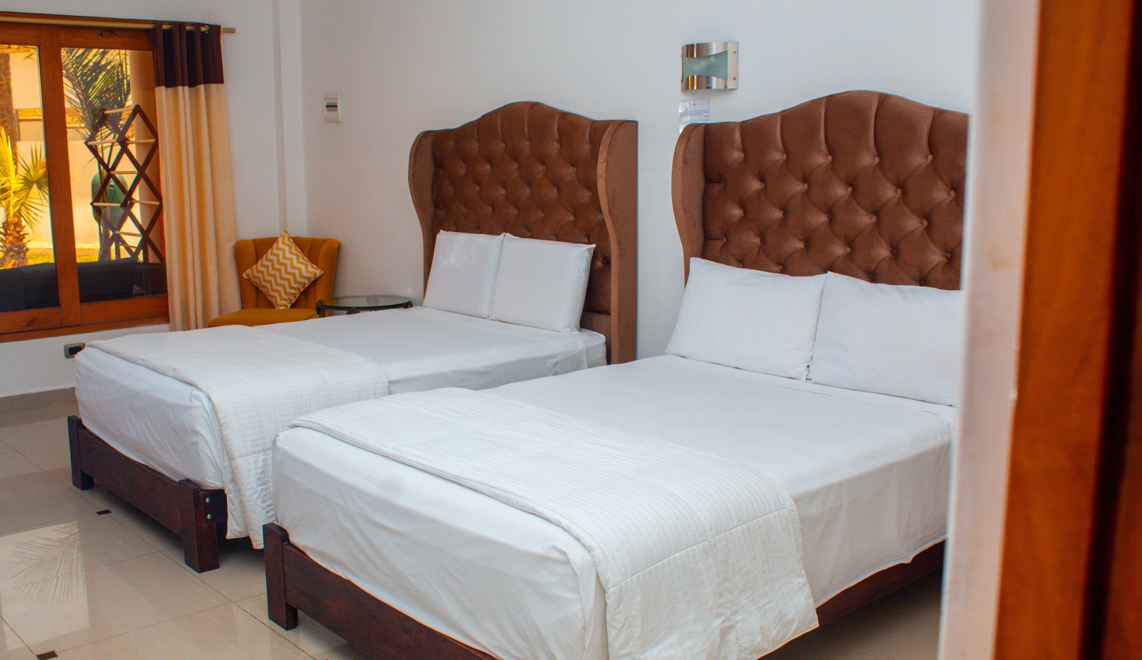 Wifi gratis y ropa de cama 
