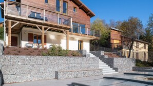 Property grounds - Le Cerf, Chalet Cocooning Avec Piscine et Billard (Ban-sur-Meurthe-Clefcy)