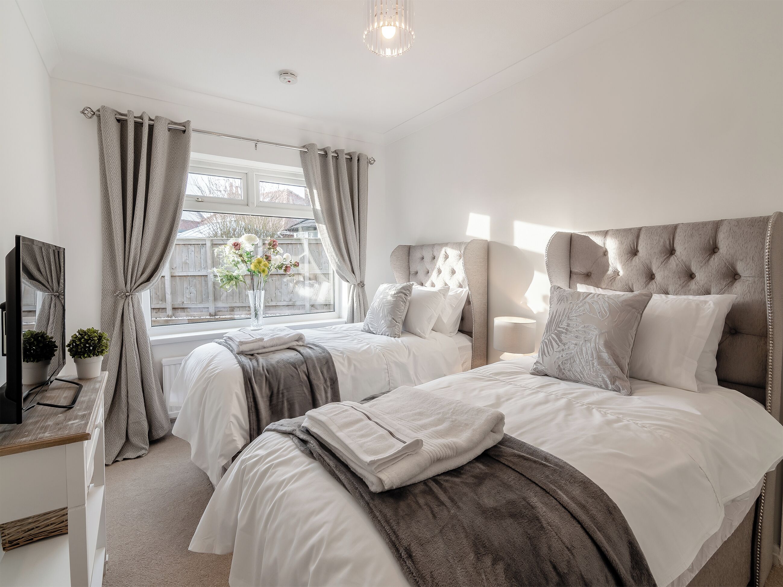 2 bedrooms, free WiFi, bed sheets, wheelchair access