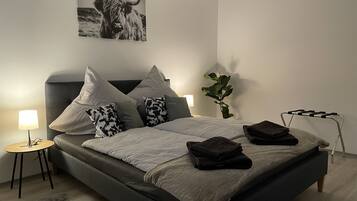 1 Schlafzimmer, Bügeleisen/Bügelbrett, kostenloses WLAN, Bettwäsche