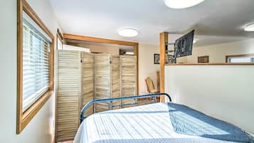 Desk, iron/ironing board, travel crib, internet