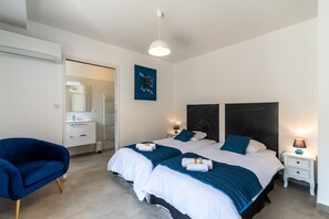 2 bedrooms, iron/ironing board, travel cot, free WiFi