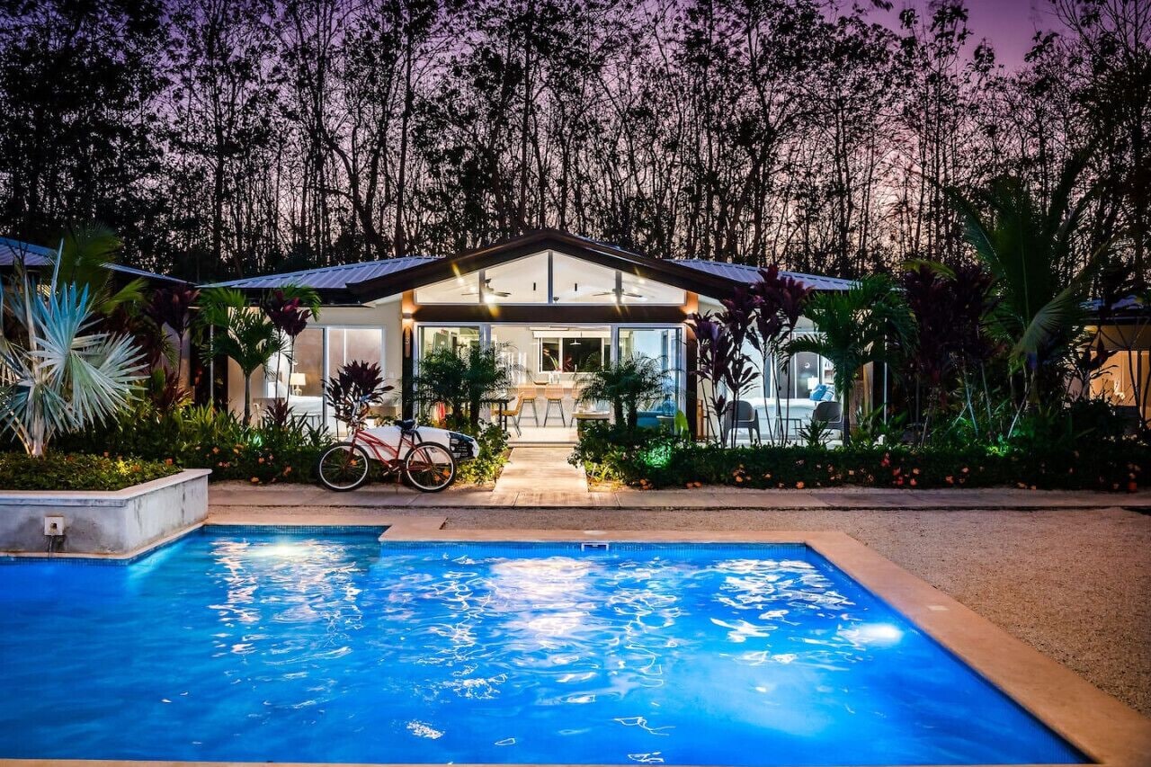 Alberca al aire libre 