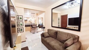 Family Apartment, 2 Bedrooms | Living area - Tagaytay House withBathtub by Bea and RM (Tagaytay)
