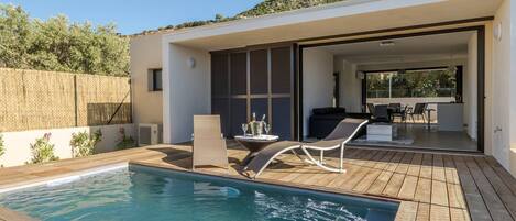 Außenpool, beheizter Pool