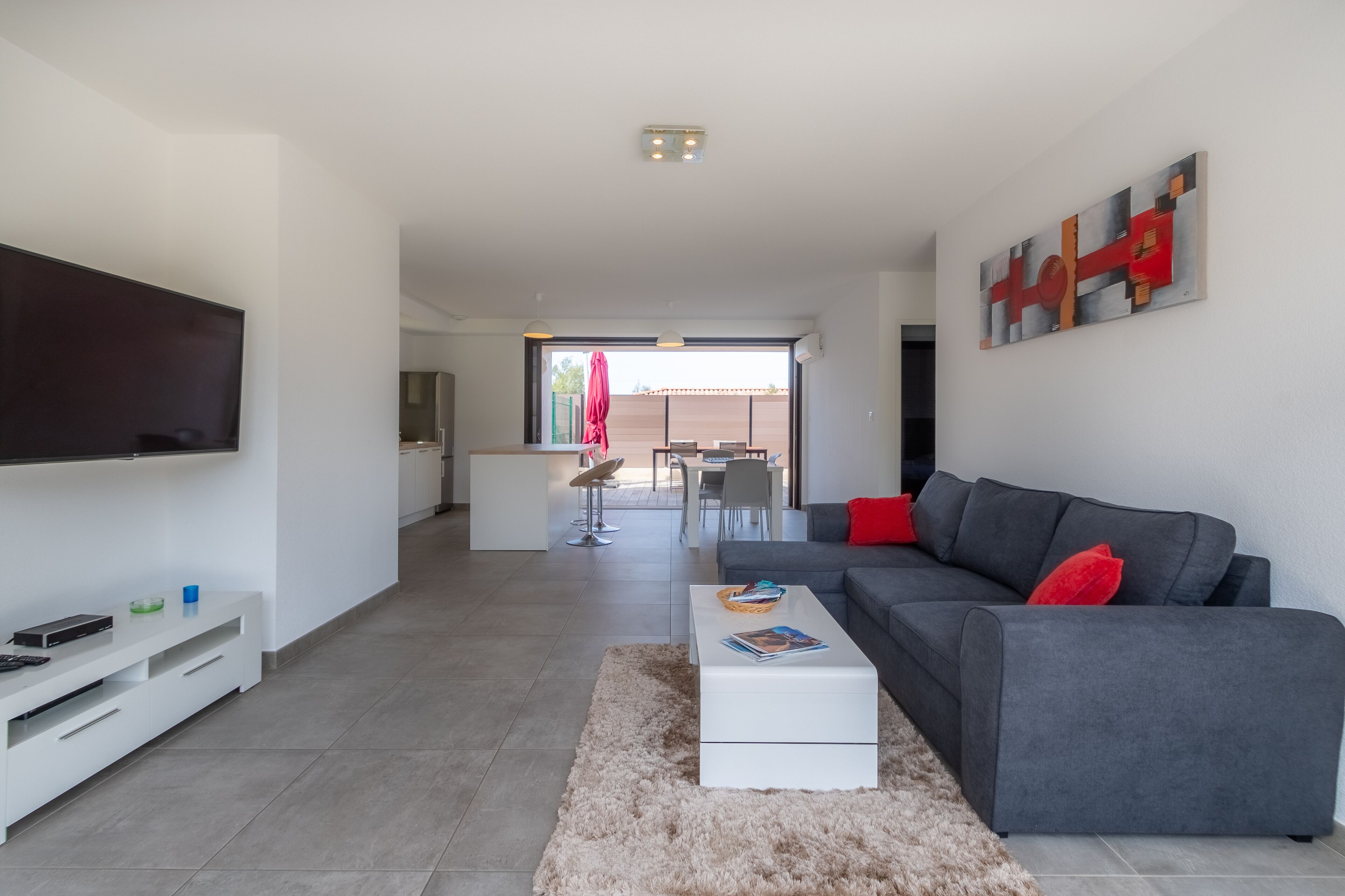 Smart-TV og DVD-spiller