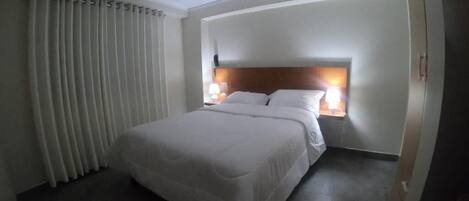Premium bedding, down comforters, pillowtop beds, free WiFi