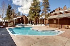 Condo, 2 Bedrooms | Pool | Indoor pool - Updated 2Br Plus Loft Condo on Shuttle Route! Sleeps 8 & Kids Ski Free by RedAwning (Keystone)