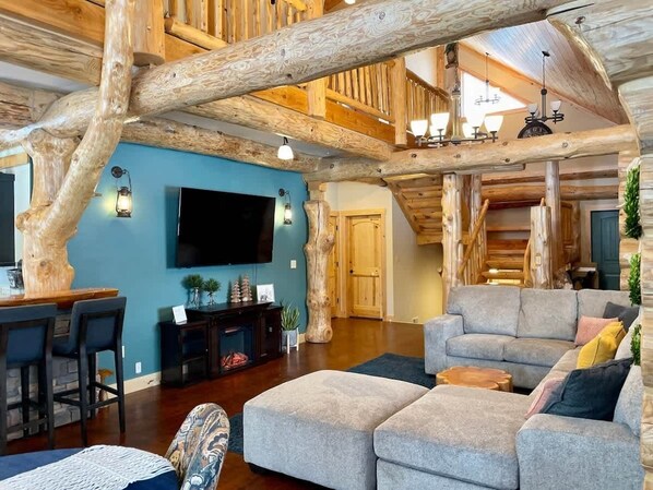 TV, table football, offices