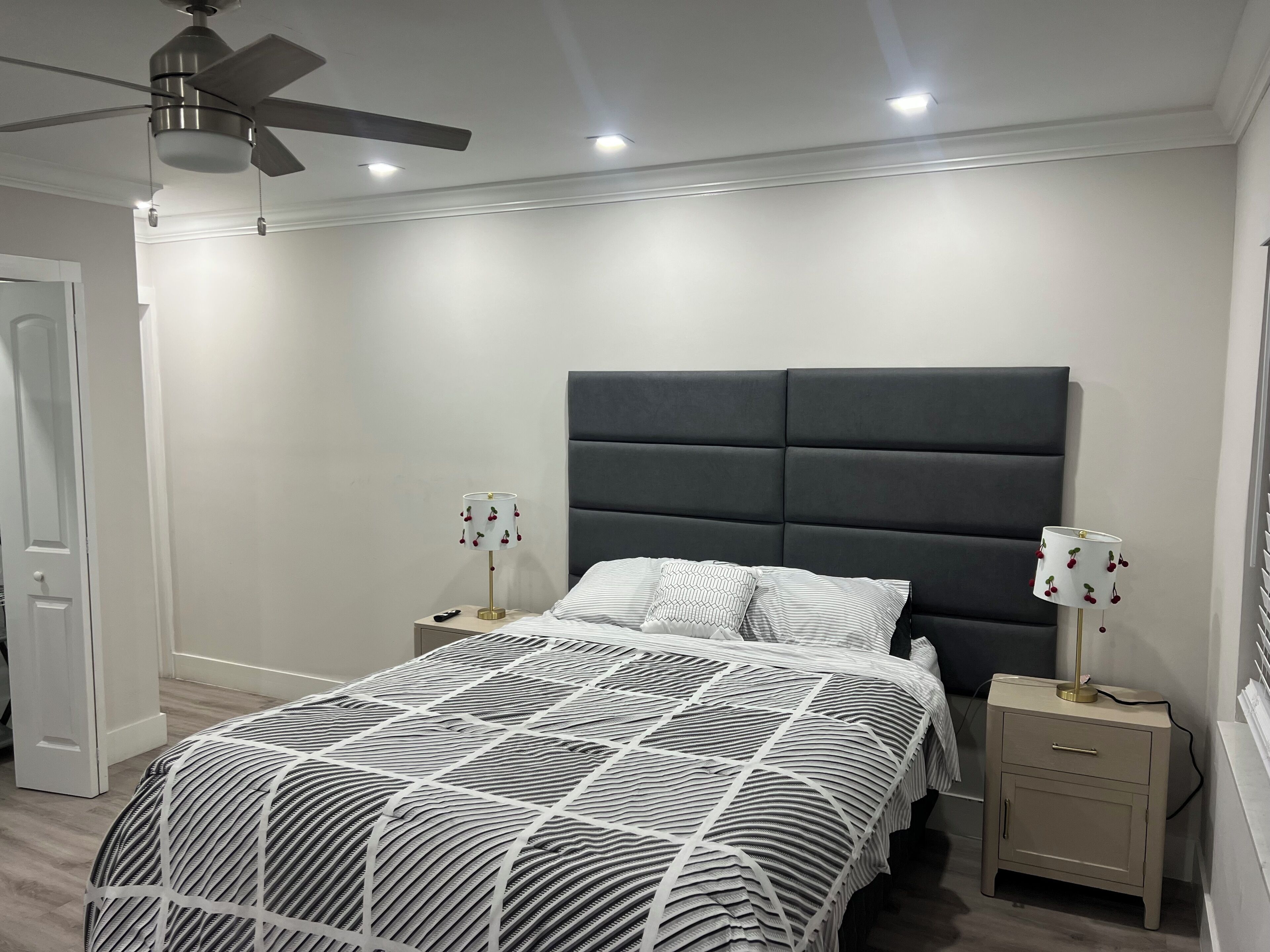 Premium bedding, down comforters, free minibar, individually decorated