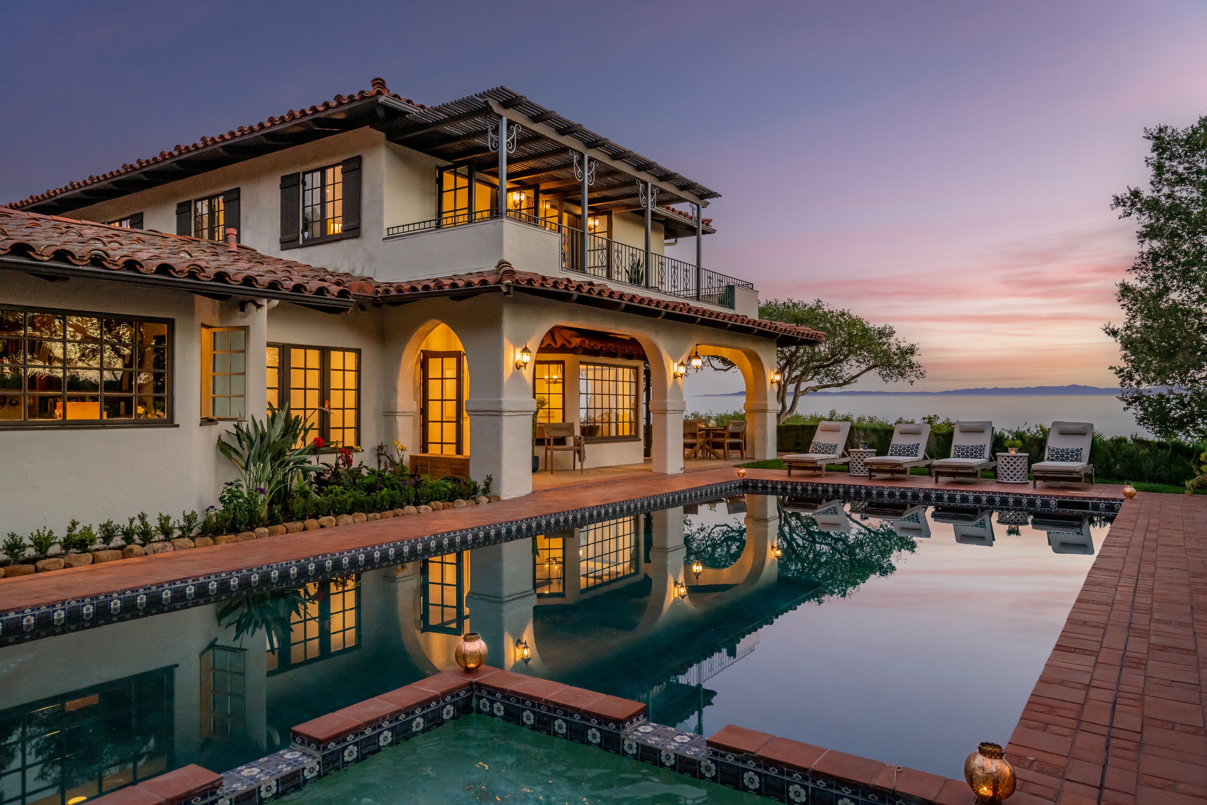 Marvista - Spanish Style Estate in Montecito Foothills