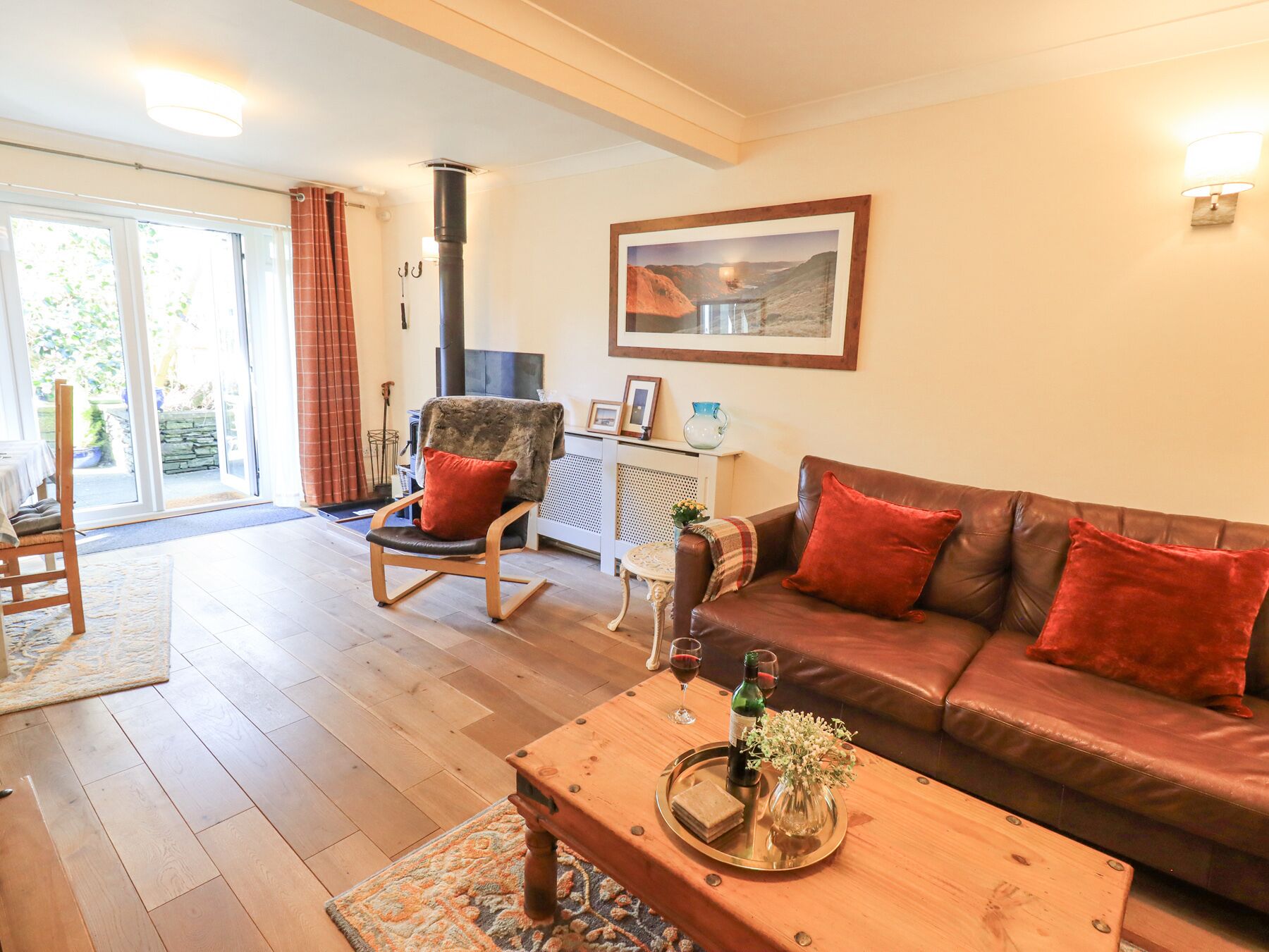 Cottage | Living area | DVD player