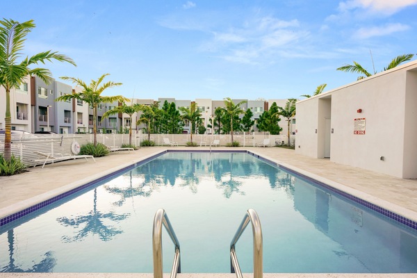 Come take a dip in this beautiful and tranquil pool.