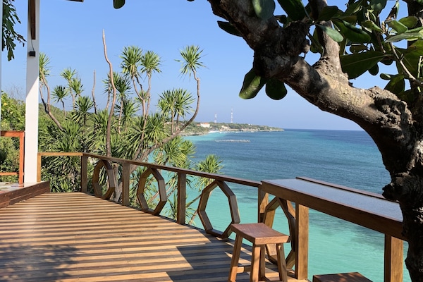 Private beach, white sand