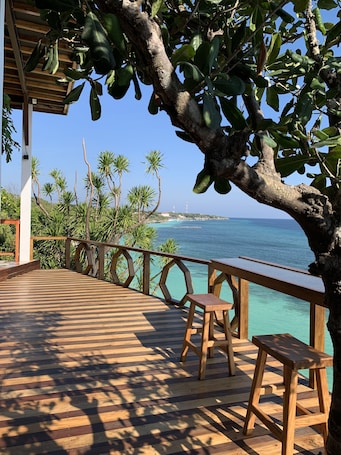 Playa privada, arena blanca