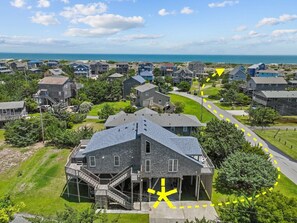 Exterior - On Special, Oceanside, Less Than 500ft to Beach, Hot Tub, Yard, & Decks (Salvo)