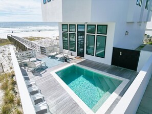Piscine chauffée
