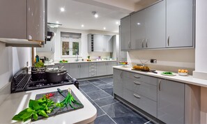 Fridge, dishwasher, cookware/dishes/utensils - Wynford (Ambleside)