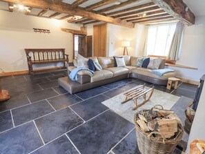 Cottage | Living area | DVD player - Satterthwaite Farmhouse - Sleep 8 (Ulverston)