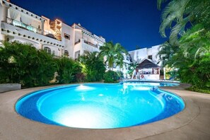 Outdoor pool, a heated pool - CONDO GAVIOTAS II DEP 105 (Playa del Carmen)