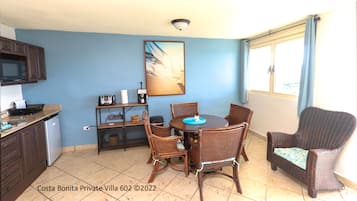 Premium Villa, Private Bathroom (Private Villa 602) | Living area | 55-inch Smart TV with satellite channels, TV