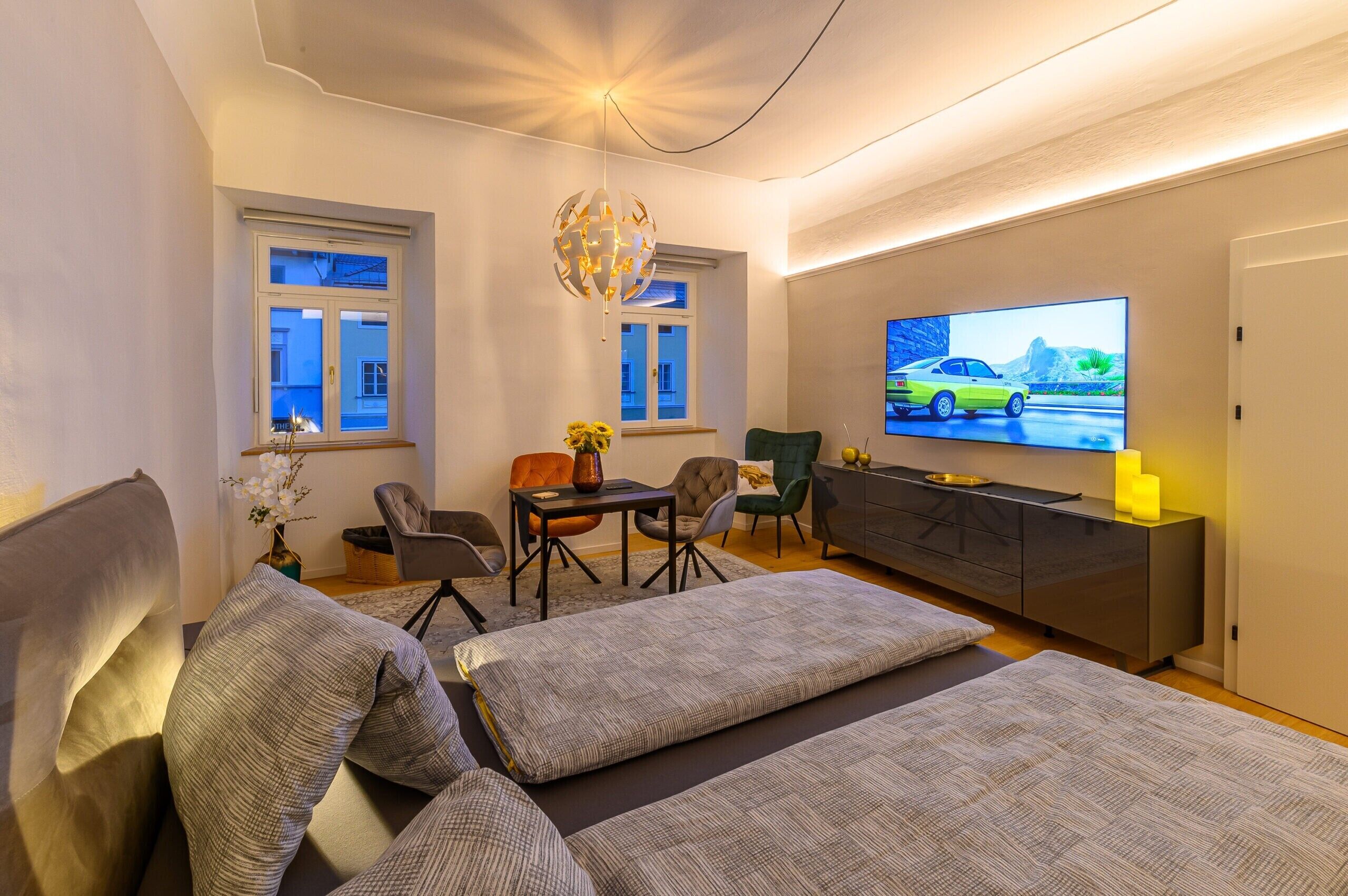 1 Schlafzimmer, kostenloses WLAN, Bettwäsche, Rollstuhlgeeignet