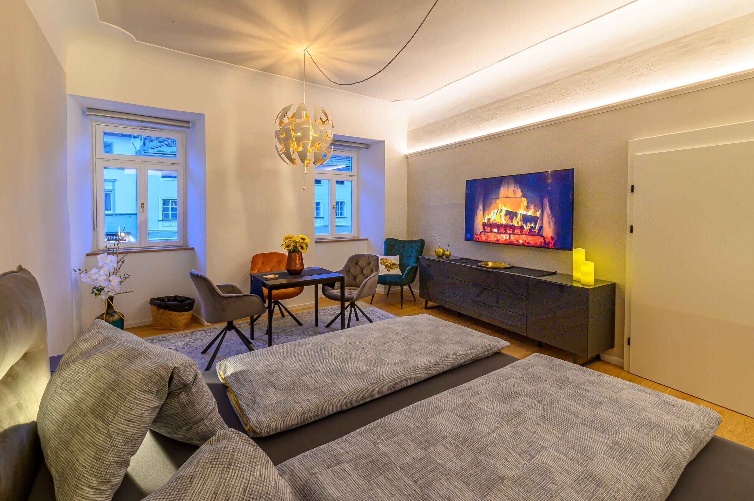 1 Schlafzimmer, kostenloses WLAN, Bettwäsche, Rollstuhlgeeignet