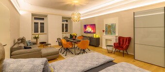 Appartement "Gasthof Alte Post - Top 4 Commodore" avec vue sur les montagnes & Wi-Fi