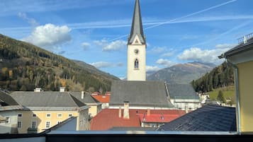 Blick von der Unterkunft