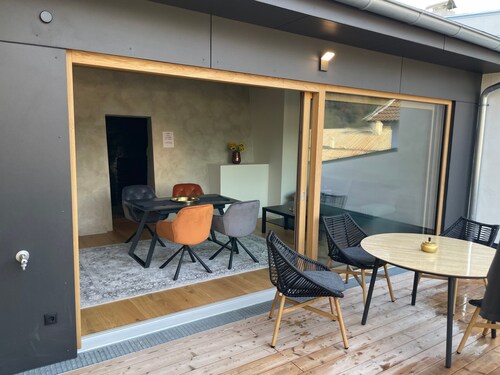 Ferienwohnung "Gasthof Alte Post - Top 8 Kapitän" mit Bergblick & WLAN