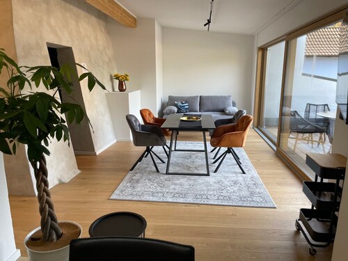 Appartement de vacances "Gasthof Alte Post - Top 8 Kapitän" avec vue sur la montagne & Wi-Fi